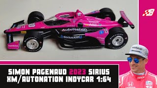 INDYCAR DIECAST REVIEW Simon Pagenaud 2023 SiriusXMAutoNation 164 [upl. by Drawyeh]