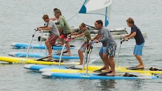 Hobie Mirage Eclipse Time Trial Races [upl. by Annalla363]