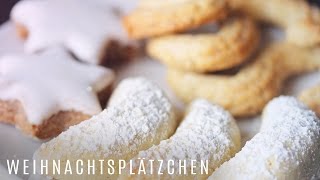 LECKERE WEIHNACHTSPLÄTZCHEN ganz einfach I Advent Advent I Gina Mie [upl. by Drye]