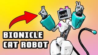 Adorable Bionicle Cat Robot  HOW ITS BUILT [upl. by Harvey]