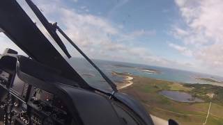 Helicopter Flight to the Isles of Scilly [upl. by Sirrap]