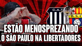 Mídia Argentina MENOSPREZANDO o São Paulo na Libertadores [upl. by Tomaso]