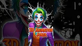 3D Animation Joker  Halloween  Spooky  4K  The Joker Comes Alive [upl. by Dilan20]