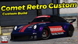 Comet Retro Custom Porsche 911 930 Custom Build  GTA Online [upl. by Sylirama113]