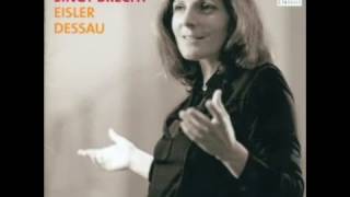 Hanns Eisler  Das quotVielleichtquot Lied Sonja Kehler [upl. by Nodarse]