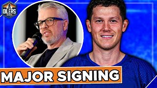 Oilers make MASSIVE signing This is PERFECT  Oilers News [upl. by Oicelem119]