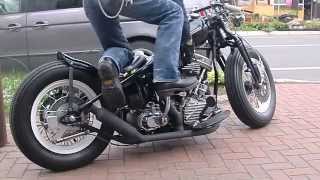 1952 harleydavidson pan head [upl. by Ecurb]