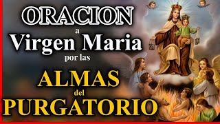 Oración a la Virgen María por los Difuntos y las Benditas Almas del Purgatorio🙏 Oraciones Católicas🙏 [upl. by Aicilav]