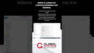 Error al conectar CONTPAQi Nóminas con terminal [upl. by Sarilda]