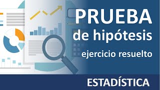 Ejemplo prueba de hipótesis [upl. by Borlow]