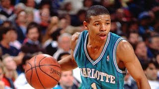 Muggsy Bogues Throwback HIGHLIGHTS [upl. by Chiarra]