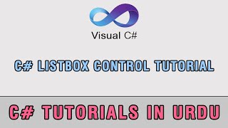 C ListBox Control Tutorial In Urdu Video 1 [upl. by Norraj549]