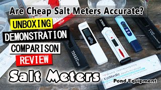 Salt Meters Salinity Tester  Is Cheap Accurate [upl. by Port]