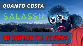 Prezzi Skipass del 2024 arrivano i salassi per sciare [upl. by Segal]