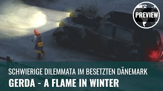 Gerda  A Flame in Winter in der Preview Persönliches Weltkriegsdrama German [upl. by Anirahc]