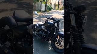 Triumph Bobber Zard Exhaust Sound bike exhaustsound modified shorts [upl. by Vaclav]