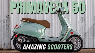 Vespa Primavera 50 Really Better Than Vespa Sprint No way Bro Its More Fierce [upl. by Koziel565]