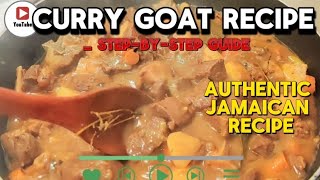 I Found The Best Jamaican Curry Goat Recipe [upl. by Etak190]