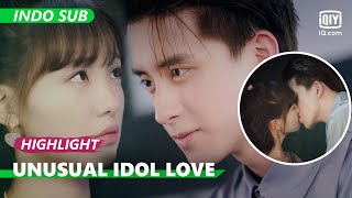 Ciuman di depan fans INDO SUB  Unusual Idol Love Ep17  iQiyi Indonesia [upl. by Ardnasxela455]