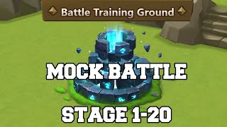 MOCK BATTLE STAGE 120  Summoners War [upl. by Parent]