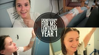 I Had Chemo To Treat My Aggressive MS Lemtrada Year 1 [upl. by Doralin]