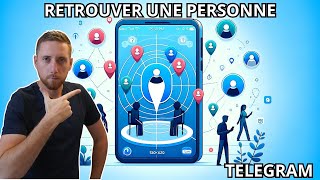 Comment retrouver des personnes sur Telegram  Emplacement Géographique [upl. by Lauro804]