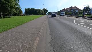 Oxgangs Road North Edinburgh Surface Dressing Failure [upl. by Ylram]