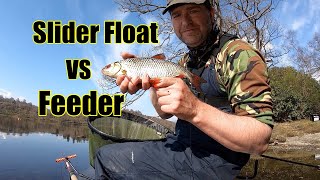 How to catch Roach Fish on Lakes  using Cage Feeders and Slider Float Setup [upl. by Esch603]