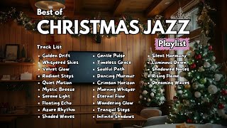 𝐏𝐥𝐚𝐲𝐥𝐢𝐬𝐭 1 Hour Relaxing Christmas Jazz Instrumental Music Cozy Cafe Vibes 🎅 Smooth New Year Jazz [upl. by Irrok]