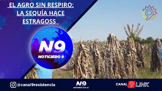 EL AGRO SIN RESPIRO LA SEQUÍA HACE ESTRAGOS  NOTICIERO 9 [upl. by Elletnuahc856]