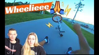 ✖️Krasse Wheelies am Fahrrad✖️ REACTION [upl. by Sunil]