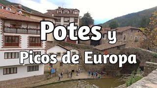 POTES y PICOS DE EUROPA 4K 🟢 Pueblo más Bonito 📌 Qué ver y hacer 1 día  Cantabria  España [upl. by Seagraves]