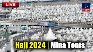 🔴LIVE Hajj 2024  Mina Tents 2024  Arafat day  Mecca live  الحج مباشر الان [upl. by Yseult]