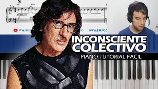 🎹 Como tocar INCONSCIENTE COLECTIVO de Charly García TUTORIAL FÁCIL 🎼 Partitura GRATIS [upl. by Amaty]