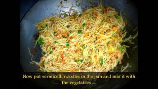 Vermicelli Noodles 2 minutes easy recipe [upl. by Nitnert241]