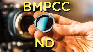 BMPCC 6K INTERNAL ND FILTER  LucAdapter IRND Filter Review [upl. by Edmondo647]