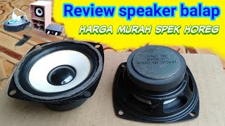 REVIEW SPEAKER 3 INCH MURAH SUPER BALAP FULLRANGE [upl. by Meesak]