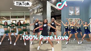 100 Pure Love Dances TikTok Compilation October 2024 challenge dance [upl. by Ettesel]