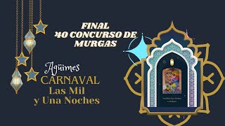 FINAL DEL CONCURSO DE MURGAS DE AGÜIMES 2024 [upl. by Ehsrop]