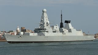 British warships returning to base HMS Dauntless and Tyne ⚓ [upl. by Margy]