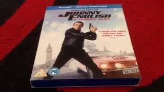 Unboxing Johnny English Strikes again blu Ray [upl. by Yraeg]