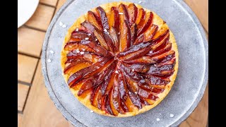 Zwetschgenkuchen zubereiten Backvideo  Ho to Prepare Plum Cake Recipe Video [upl. by Anihtyc]