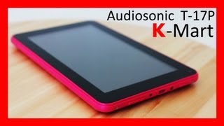 KMart Audiosonic T17P Android 41 Rockchip RK2926 7quot Tablet Review [upl. by Enilegnave]