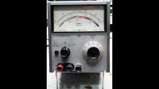 Hewelett Packard 403B AC Voltmeter Repair [upl. by Atiuqam]