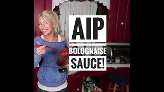 AIP Bolognaise Bolognese sauce [upl. by Carina861]