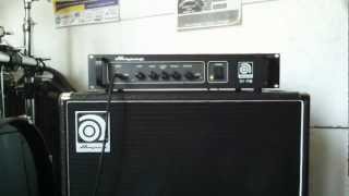 Ampeg B1RE head  Ampeg SVT 410 HE cabavi [upl. by Grunenwald]