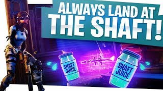 Always land at the Shaft  Fortnite Battle Royale Win [upl. by Linders157]