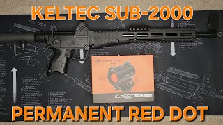 Keltec Sub2000 9mm G19 45 Degree Canted Picatinny Mount for Primary Arms RD25 Red Dot [upl. by Olivann]