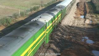 El tren especial de PTG Tours en varios puntos de la provincia de Huelva [upl. by Goldfarb]