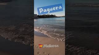 Paguera Majorca  Beach in the morning [upl. by Joshuah]